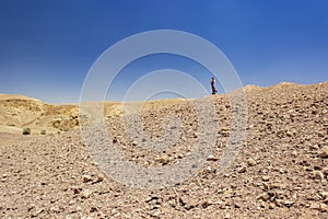 Wasteland dry ground desert landscape global warming ecology problem concept photography of desert empty outdoor nature