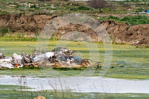 Wastes and garbage from touristic facilities are thrown into the habitats of birds. Pollution of wetlands, chemical pollution