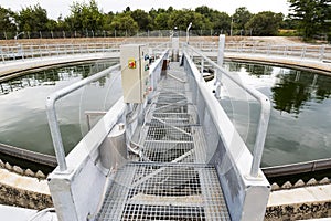 Wastewater treatment plant Water tank