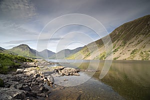 Wastwater lake in the lake district, cumbria, england