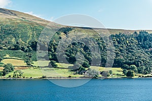 Wastwater lake in the Lake District National Park