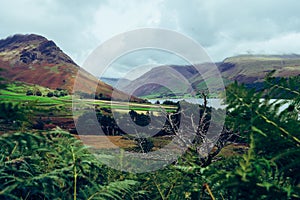 Wastwater Lake in the Lake District UK