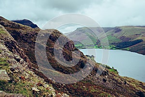 Wastwater Lake in the Lake District UK