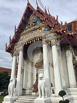 Wat Amarin Temple , Bangkok Thailand photo