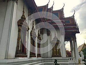 Wat Amarin Temple , Bangkok Thailand photo