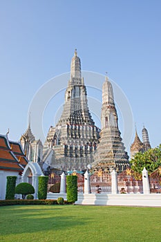 Wat aroon landmark of bangkok thailand