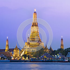 Wat Arun, Bangkok, Thailand.