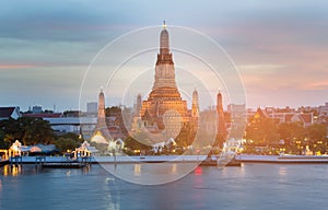 Wat Arun Bangkok Thailand landmark waterfront