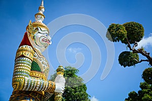 The Wat Arun Buddhist Temple in Bangkok, Thailand