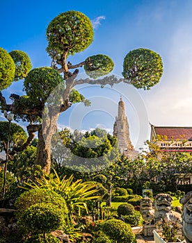 Wat Arun Buddhist Temple in Bangkok, Thailand