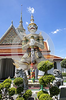 Wat Arun Rachawararam is a beautiful temple and is one of the main tourist attractions in Thailand.