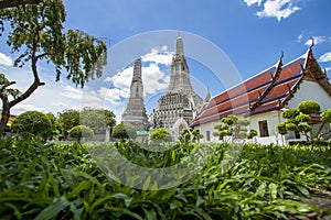 Wat Arun Rachawararam is a beautiful temple and is one of the main tourist attractions in Thailand.