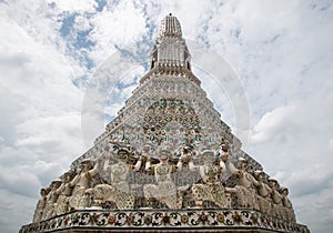 Wat Arun Ratchawararam Ratchawaramahawihan or Wat Arun buddhist photo