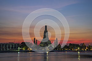 Wat Arun Ratchawararam in Thailand