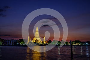 Wat Arun Ratchawararam in Thailand