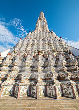 Wat Arun Temple in Bangkok. Thailand