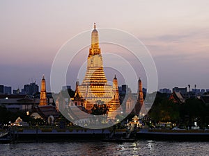 Wat Arun Temple Bangkok Thailand