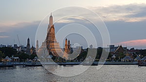 Wat Arun, temple, Bangkok, Thailand