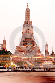 Wat Arun temple in Bangkok,Thailand