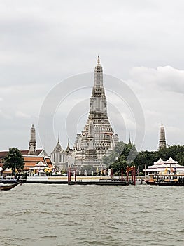 Wat Arun - Temple close to the river in Bangkok