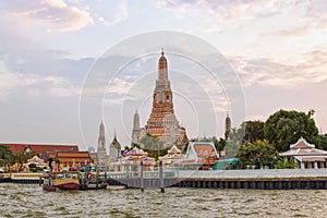 Wat Arun, Temple of Dawn in Bangkok, Thailand