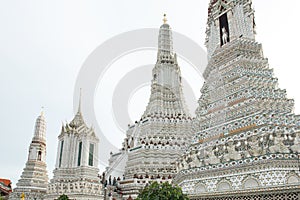 Wat Arun,Temple of Dawn the landmark of Bangkok,Thailand