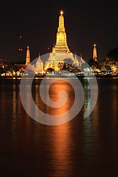 Wat Arun temple of Thailand.