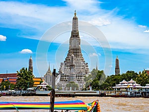 Wat Arun or Wat Chaeng, Bangkok Thailand.