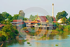 Wat in Ayutthaya Thailand