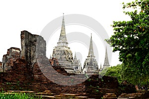 Wat, Ayutthaya, Thailand