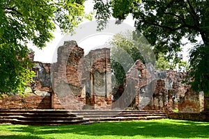 Wat, Ayutthaya, Thailand