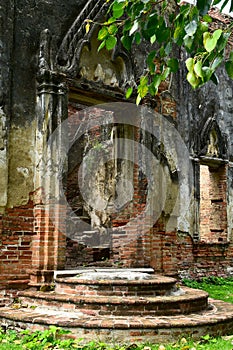 Wat, Ayutthaya, Thailand