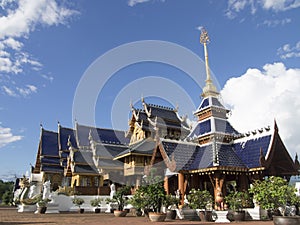 Wat Ban-den in Chaing mai Thailand