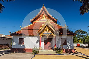 Wat Ban So temple in Sor village near Muang Sing, La