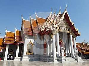 The Wat Benchamabophit or Marble temple