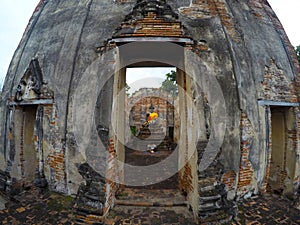 Wat Borom Phuttharam in Ayutthaya, Thailand