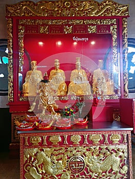 Wat Borom Racha Kanchana Phi Sek Anuson (Wat Leng Noei Yi 2, Nonthaburi, Thailand, October 2020