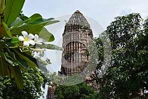 Wat Chai Wattanaram, Ancient Temple in Ayutthaya, Thailand