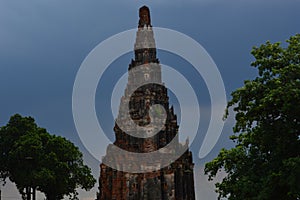 Wat Chai Wattanaram, Ancient Temple in Ayutthaya, Thailand