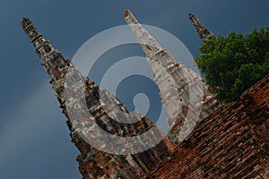 Wat Chai Wattanaram, Ancient Temple in Ayutthaya, Thailand