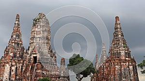 Wat Chai Wattanaram, Ancient Temple in Ayutthaya, Thailand