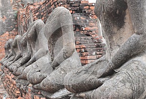 Wat Chai Wattanaram, Ancient Temple in Ayutthaya, Thailand