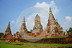 Wat Chai Wattanaram, Ayutthaya, Thailand.