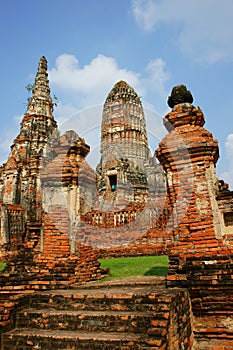 Wat Chai Wattanaram, Ayutthaya, Thailand.