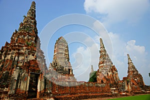 Wat Chai Wattanaram, Ayutthaya, Thailand.