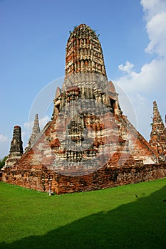 Wat Chai Wattanaram, Ayutthaya, Thailand.