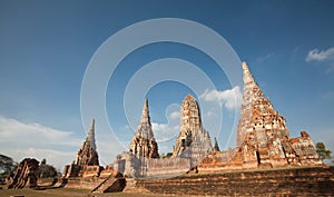 Wat Chai Watthanaram ,acient ruin