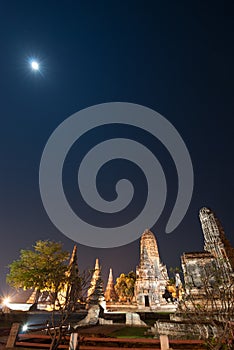 Wat chai watthanaram Ayutthaya Thailand