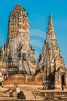 Wat Chai Watthanaram temple Ayutthaya