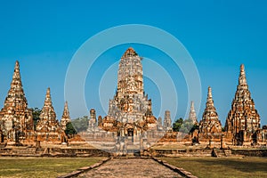 Wat Chai Watthanaram temple Ayutthaya